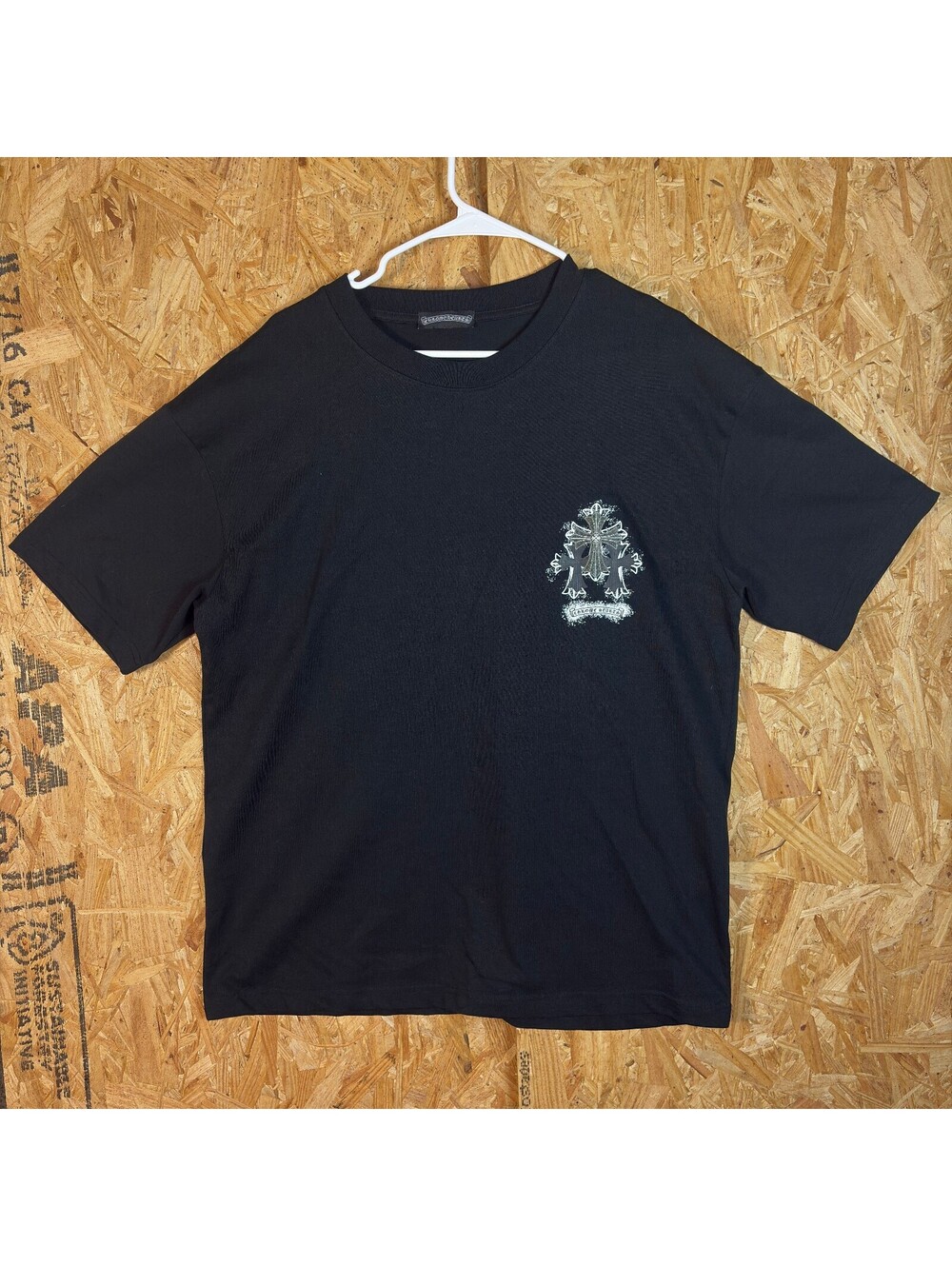 Black Chrome Hearts Graphic T-Shirt